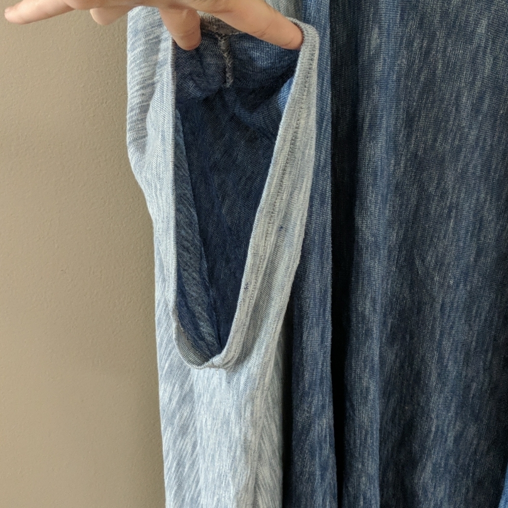 Steve Madden Blue Shrug Cardigan - Picture 3 of 7